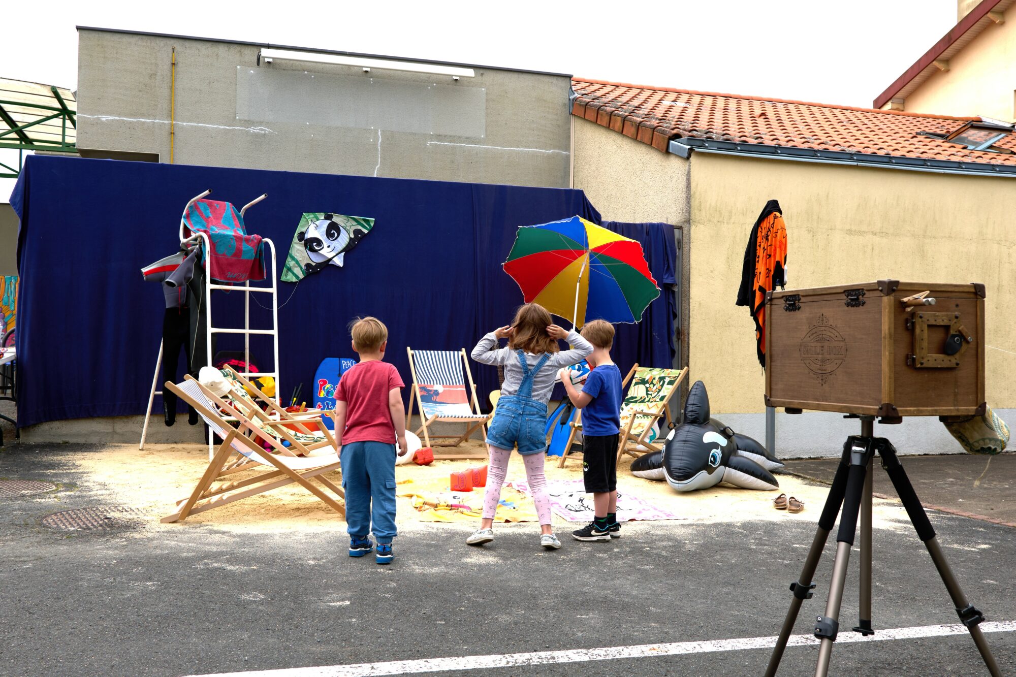 Images de l'animation "Toutlemonde à la plage"